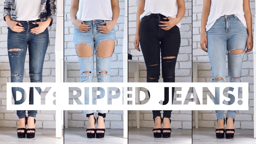 DIY: How to Distress Your Jeans