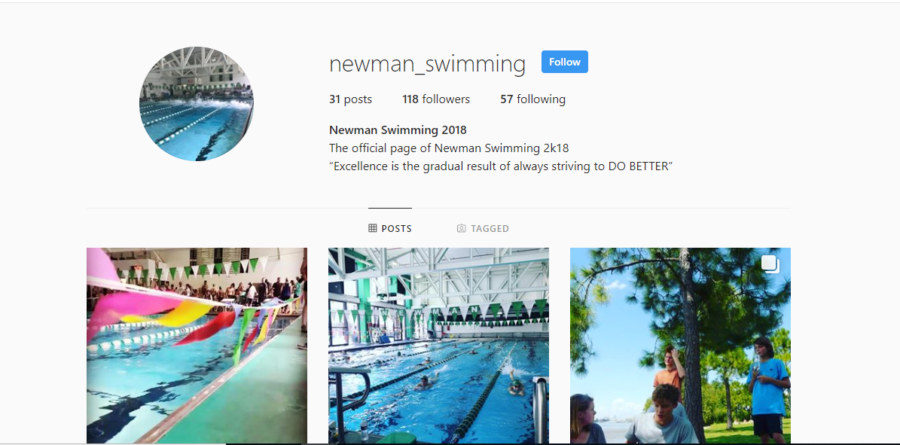 Swim Team Update: Instagram Edition