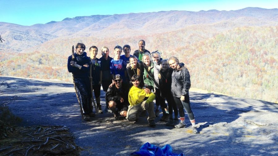 My Kanuga group on top of John Rock 