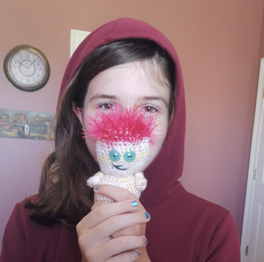 Zoes personal doll. Thanks, Mrs. Sevin!