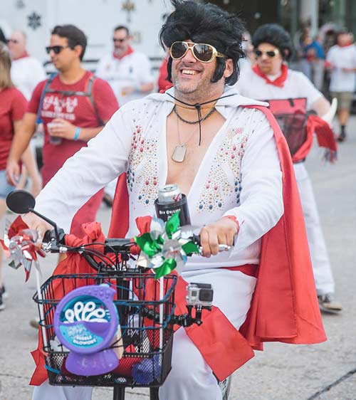 Elvis at Mardi Gras