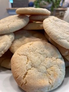 Lemon Rose Cookies for Summer