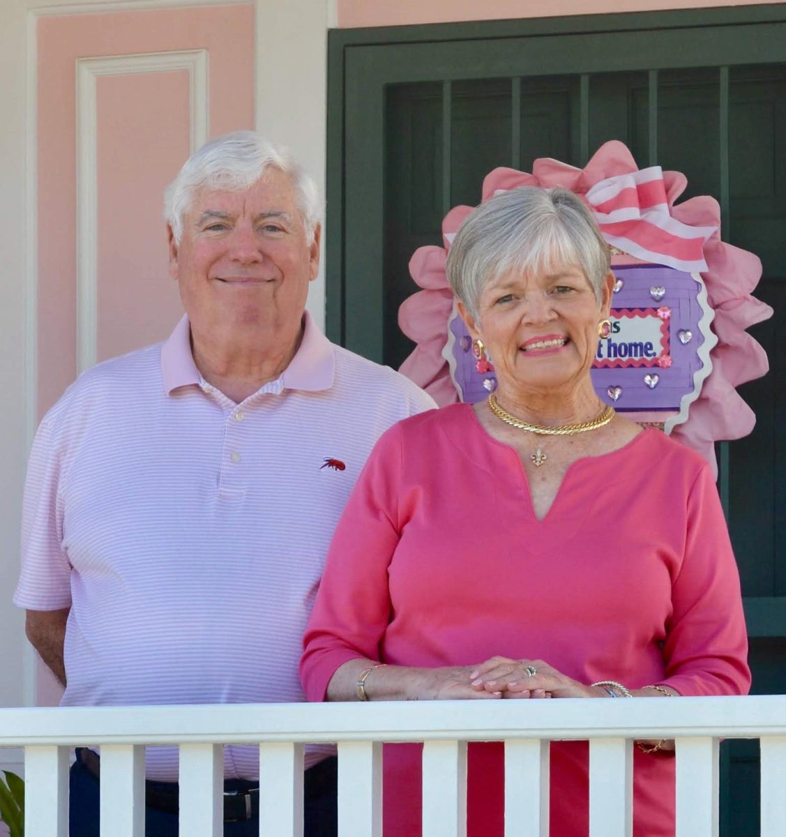 Mrs. Genie Everett McCloskey '65 and her husband Edward McCloskey '64
